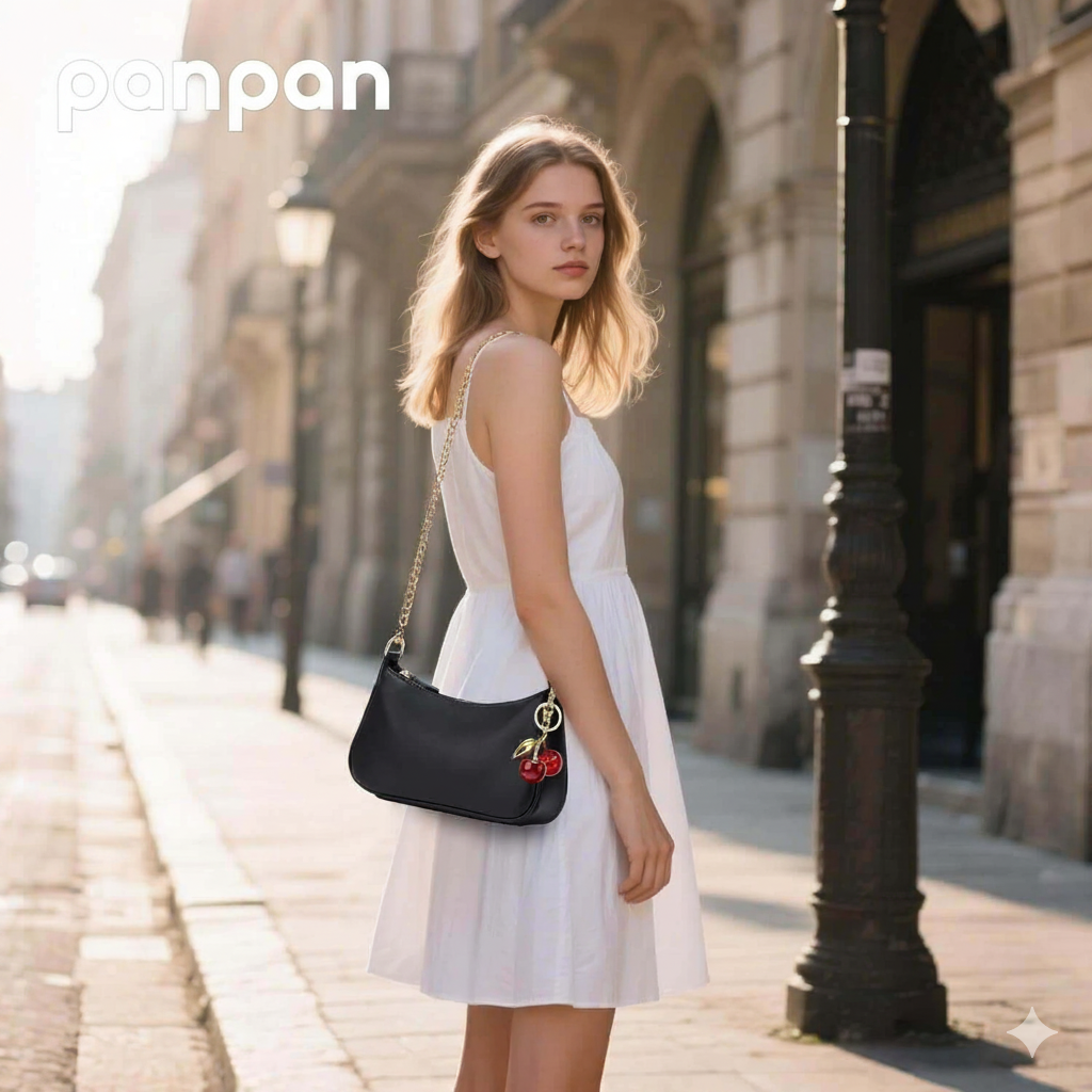 Women Cute Hobo Cherry Purse
