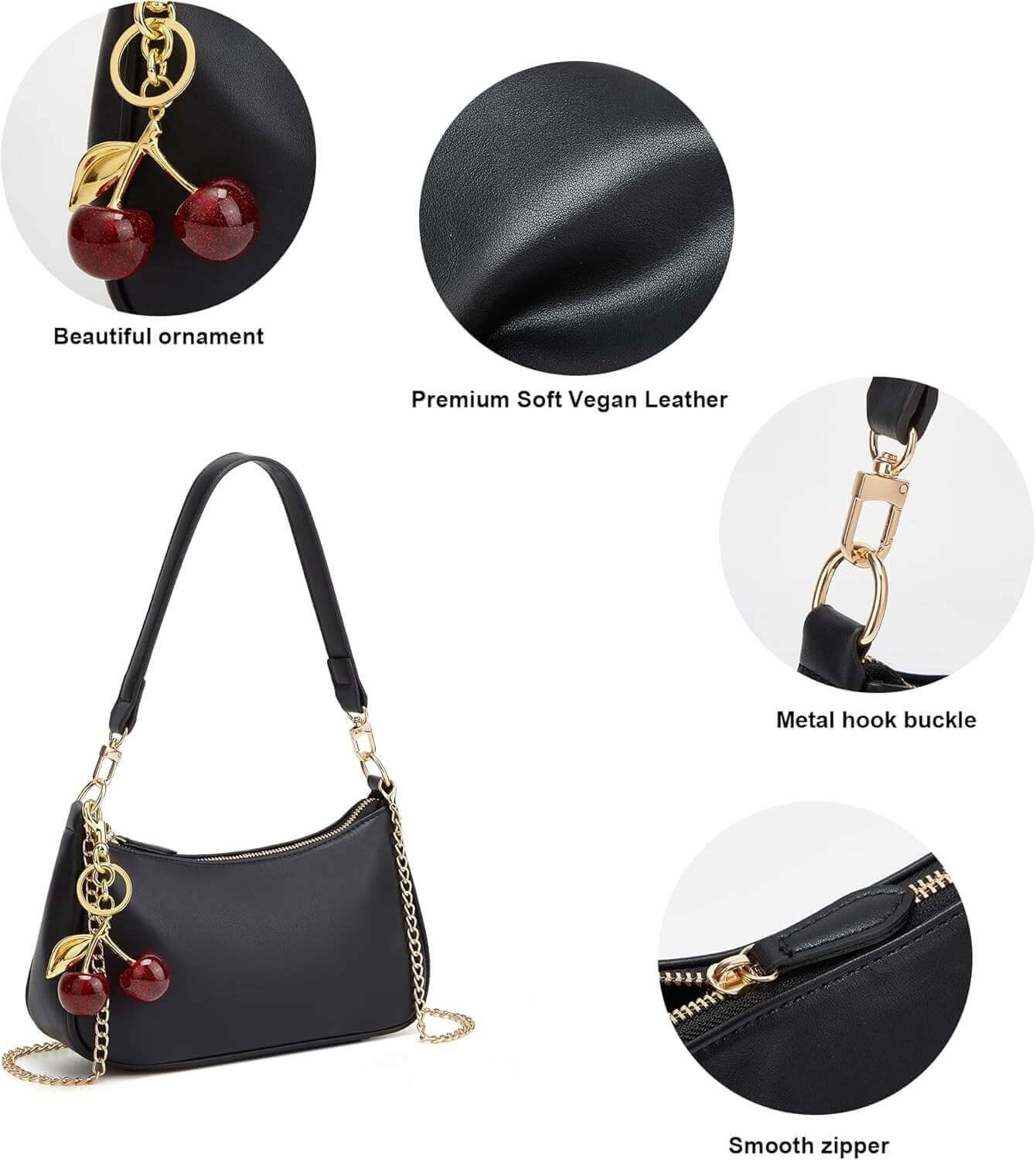 Black Shoulder Bag