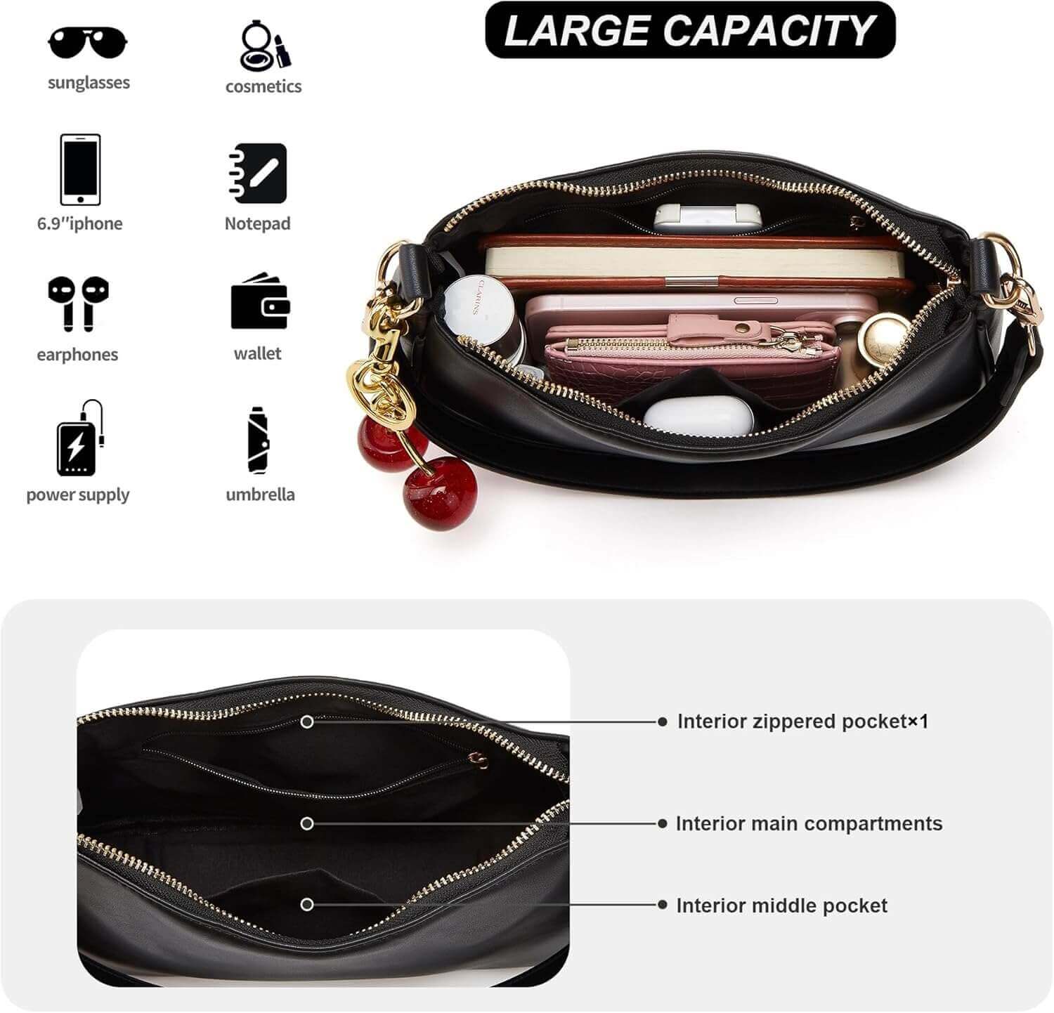 Retro Clutch Underarm Handbag