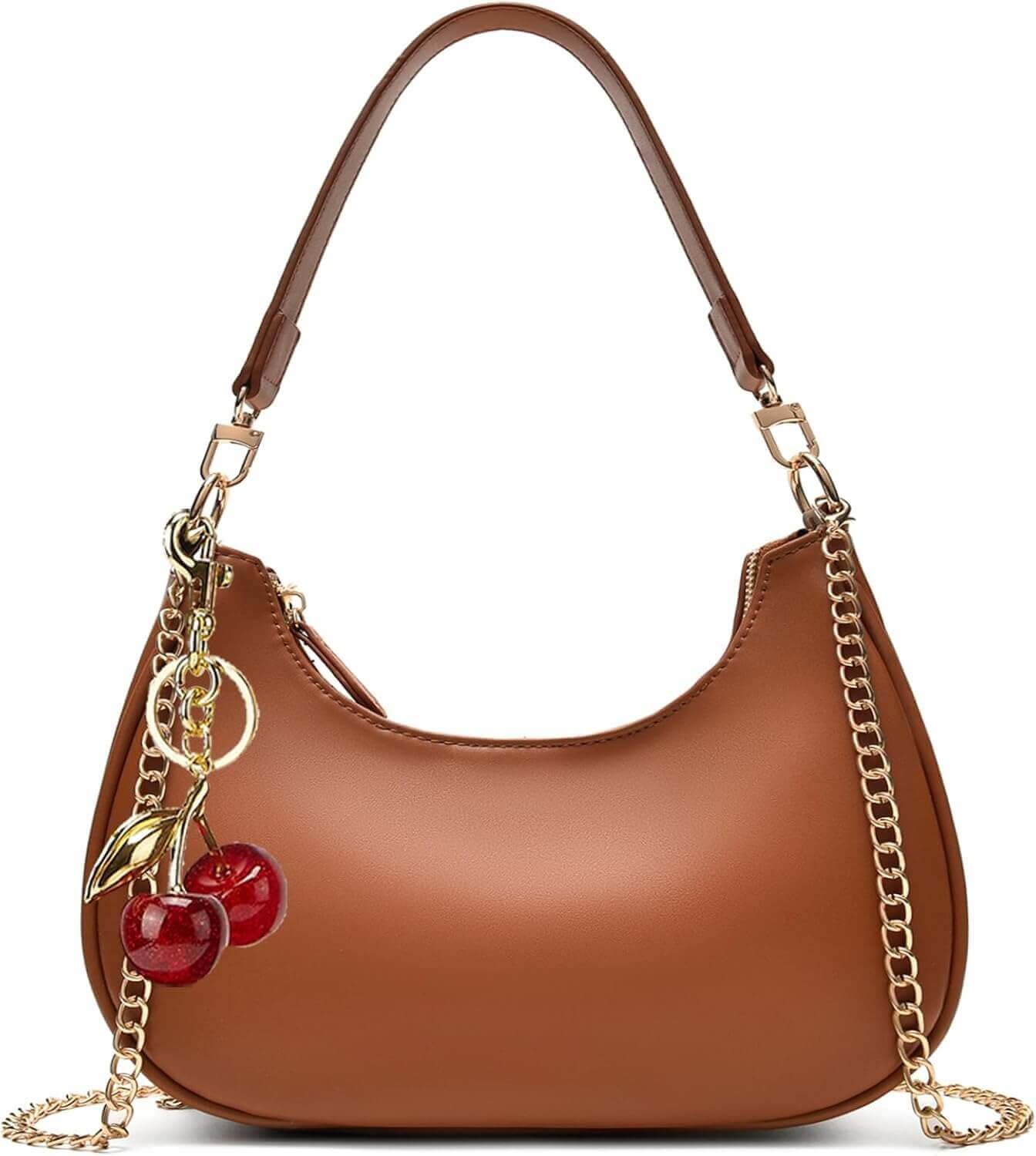 Women Cute Hobo Cherry Purse