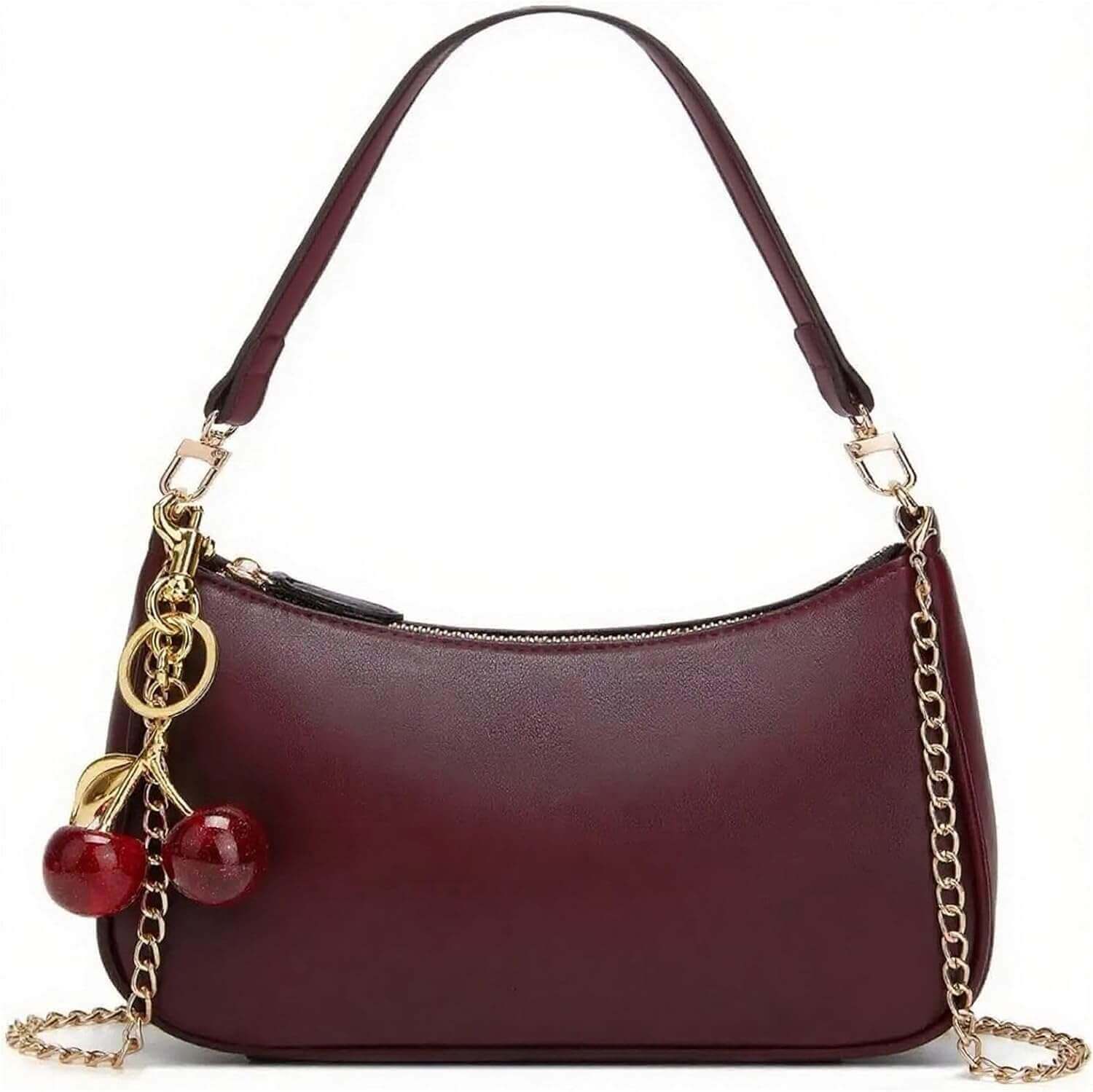 Women Cute Hobo Cherry Purse